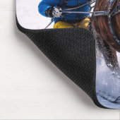   Winterpferd-Mauspad Mousepad (Ecke)