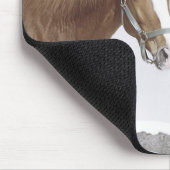 Winterpferd Mousepad (Ecke)