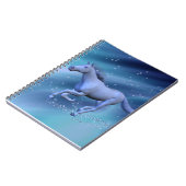 Winterpferd Notizblock (Linke Seite)