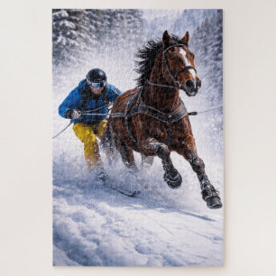 Winterpferd Spielzeug & Spiele Puzzles