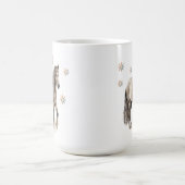 Winterpferd-Tasse Kaffeetasse (Mittel)