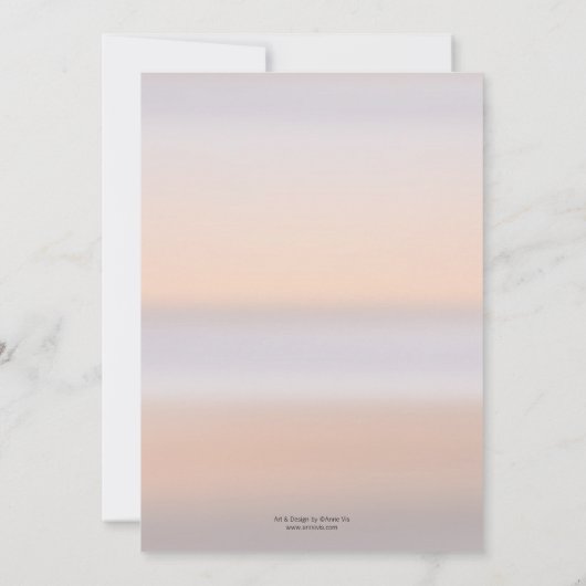 Winterpferde nur Einladung (Rückseite)