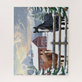 Winterpferdehof Puzzle (Vertikal)