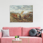 Winterpflügen Leinwanddruck (Insitu (Wohnzimmer))