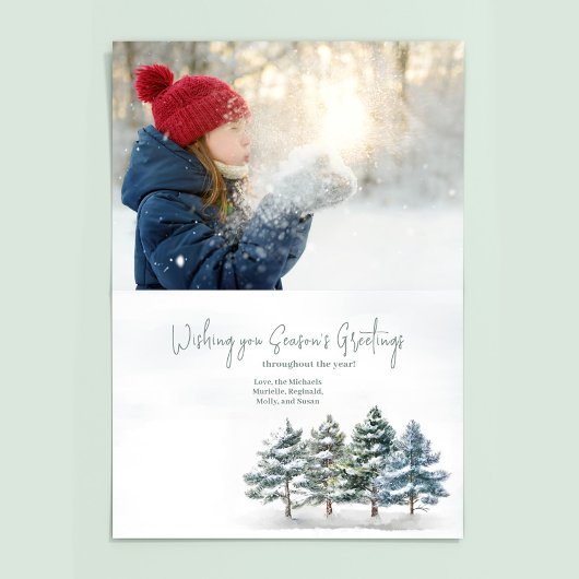 Winterpine 2 Foto der Saison Karte