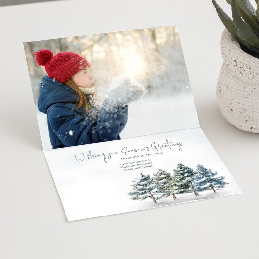 Winterpine 2 Foto der Saison Karte