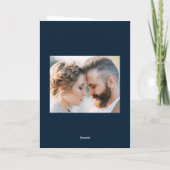 Winterpine-Navy Frische Weihnachten 2 Foto (Rückseite)