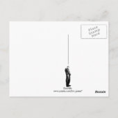 Winterpine-Postkarte Postkarte (Rückseite)