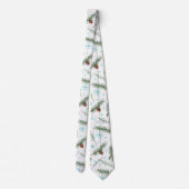 Winterpinecon-Krawatte Krawatte (Rückseite)