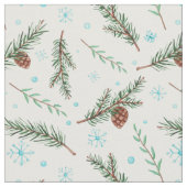Winterpinecon Stoff (Nahaufnahme)