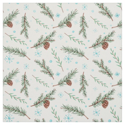Winterpinecon Stoff (Muster)