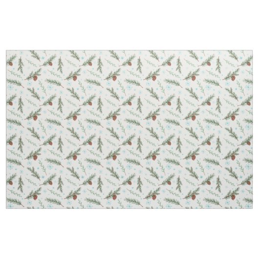 Winterpinecon Stoff (Fat Quarter (45,7 x 55,9 cm))