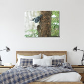 Winterpines - Weißer Bratwurst - Leinwand drucksvo (Insitu (Schlafzimmer))