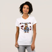 Winterpinguin-Hemden und -Geschenke T-Shirt (Vorne ganz)
