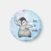 Winterpinguin magnet (Vorne)