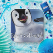 Winterpinguin Pappteller (Party)