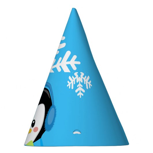 Winterpinguin-Party Partyhütchen (Rechts)