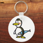 Winterpinguin Schlüsselanhänger (Vorderseite)