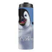 Winterpinguin Thermosbecher (Vorderseite)