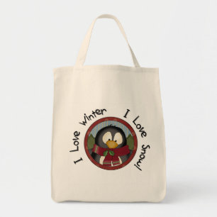 Winterpinguin - Urlaubstage - Hemden und Geschenke Tragetasche