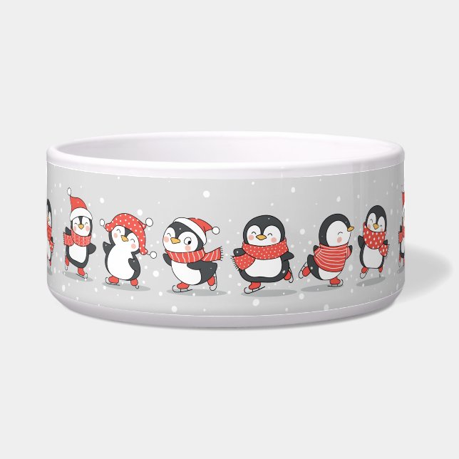 Winterpinguine Napf (Vorderseite)