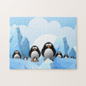 Winterpinguine Puzzle (Horizontal)