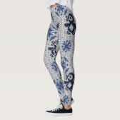 Winterpinguine Ziermuster Leggings (Links)