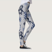Winterpinguine Ziermuster Leggings (Rechts)