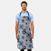 Winterpinguine Ziermuster Schürze (Getragen)