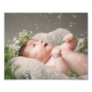Winterportrait Individualisieren von Vorlagen einf Fotodruck