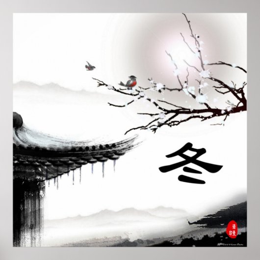 Winterposter Poster (Vorne)