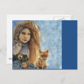 Winterpostkarte Postkarte (Vorne/Hinten)