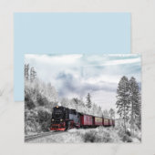 Winterpostkarte Postkarte (Vorne/Hinten)