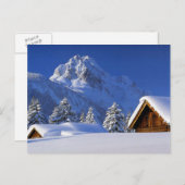 Winterpostkarte Postkarte (Vorne/Hinten)