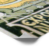 "Winterradbahn", Internationale Ausstellung Poster (Ecke)