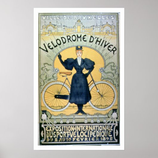 "Winterradbahn", Internationale Ausstellung Poster (Vorne)