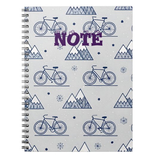 Winterradverleih - Premium-Notizen Notizblock (Vorderseite)