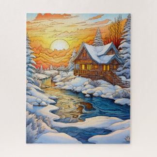 Winterrätsel Puzzle