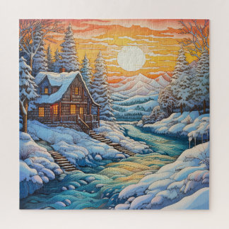 Winterrätsel Puzzle