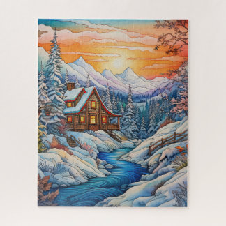 Winterrätsel Puzzle