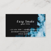 Winterrauchpaket - Vape Shop Visitenkarte (Rückseite)