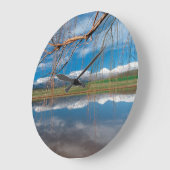 Winterreflektionen. Ceres, Bezirk Boland Große Wanduhr (Winkel)