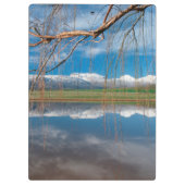 Winterreflektionen. Ceres, Bezirk Boland Klemmbrett (Rückseite)