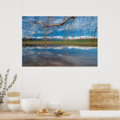 Winterreflektionen. Ceres, Bezirk Boland Poster (Küche)