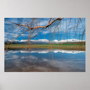 Winterreflektionen. Ceres, Bezirk Boland Poster