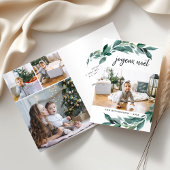 Winterreichweite | Folgekarte Weihnachtsfotokarte Feiertagskarte