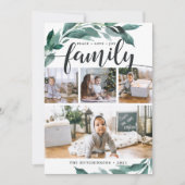 Winterreichweite | Holiday Foto Collage Card Feiertagskarte (Vorderseite)