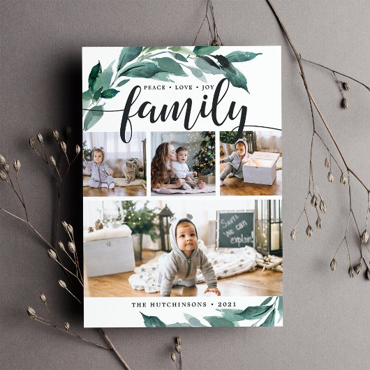 Winterreichweite | Holiday Foto Collage Card Feiertagskarte