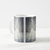Winterreise durch das Wald Kaffeetasse (Vorderseite Links)