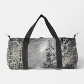 Winterreise durch den Wald Duffle Bag (Vorderseite)